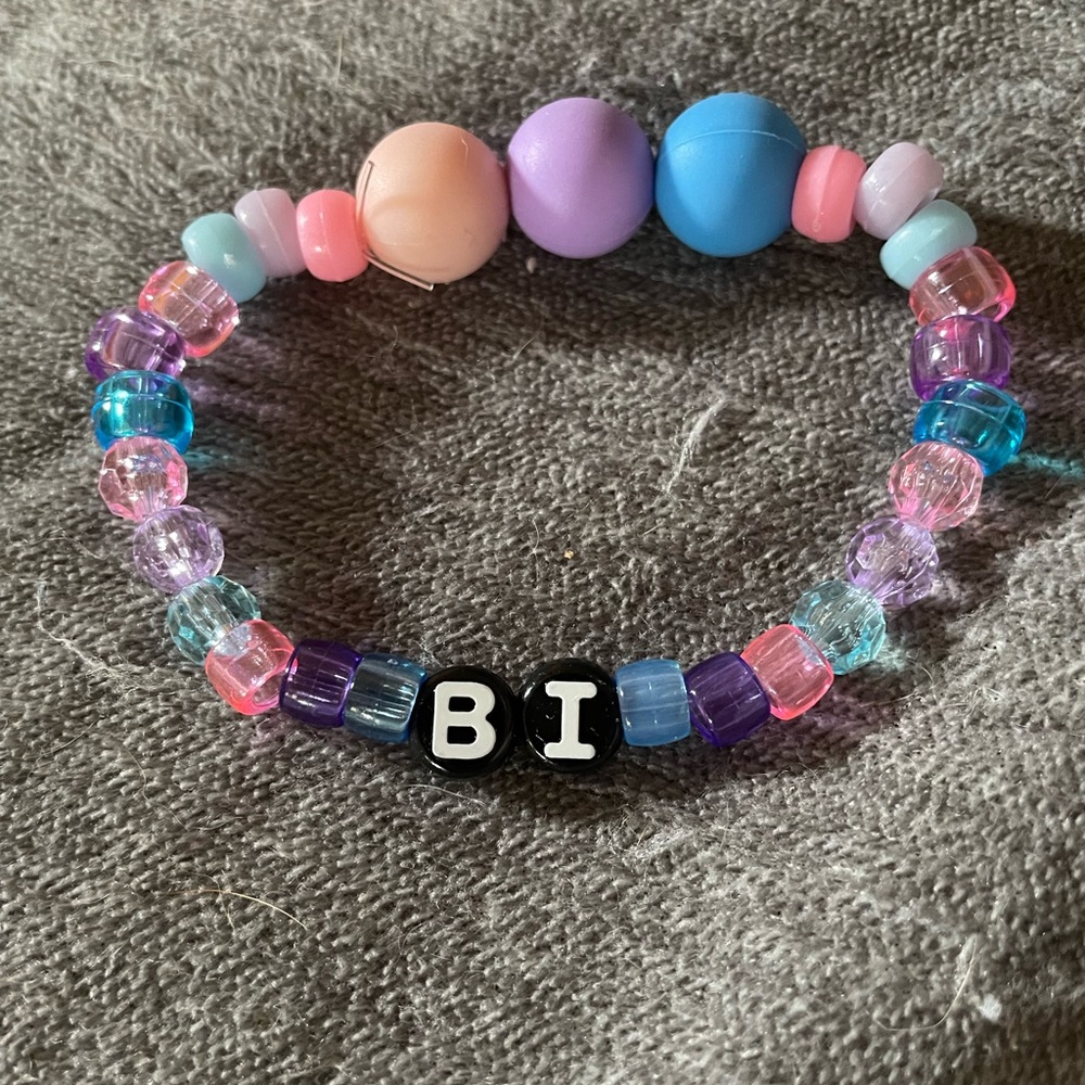 Bisexual bracelet